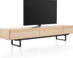 XOOON Modali tv dressoir in naturel 237 cm -^ Tv-Meubelen