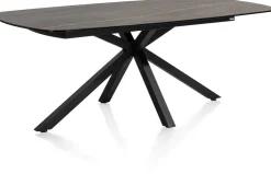 XOOON Montello eettafel met keramiek blad 200x100cm^ Tafelconfigurator|Eettafels