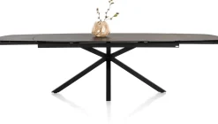 XOOON Montello uitschuiftafel met keramiek blad 200(+100)x100cm^ Uitschuiftafels|Eettafels