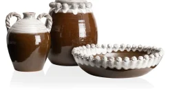 XOOON Nera vaas (H31cm) in de kleur Bruin - COCOmaison^ Woonaccessoires