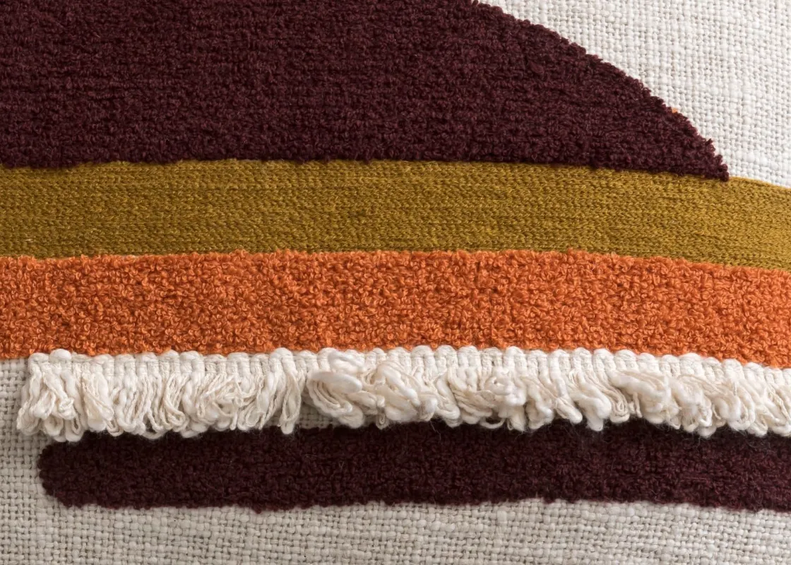 XOOON Nia kussen 30x50cm in de kleur Multi Color - COCOmaison^ Woonaccessoires