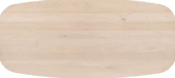 XOOON NIORA eetkamertafel 240 x 115 cm - deens ovaal - zijdegrijs^ Tafelconfigurator|Eettafels