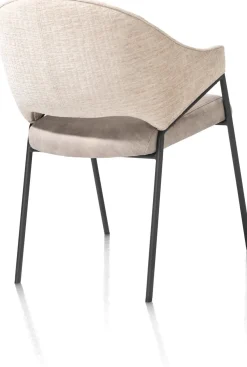 XOOON NOLAN armstoel - zwart frame (ROB) -^ Armstoelen