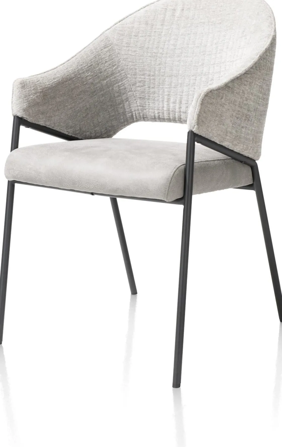 XOOON NOLAN armstoel - zwart frame (ROB) -^ Armstoelen