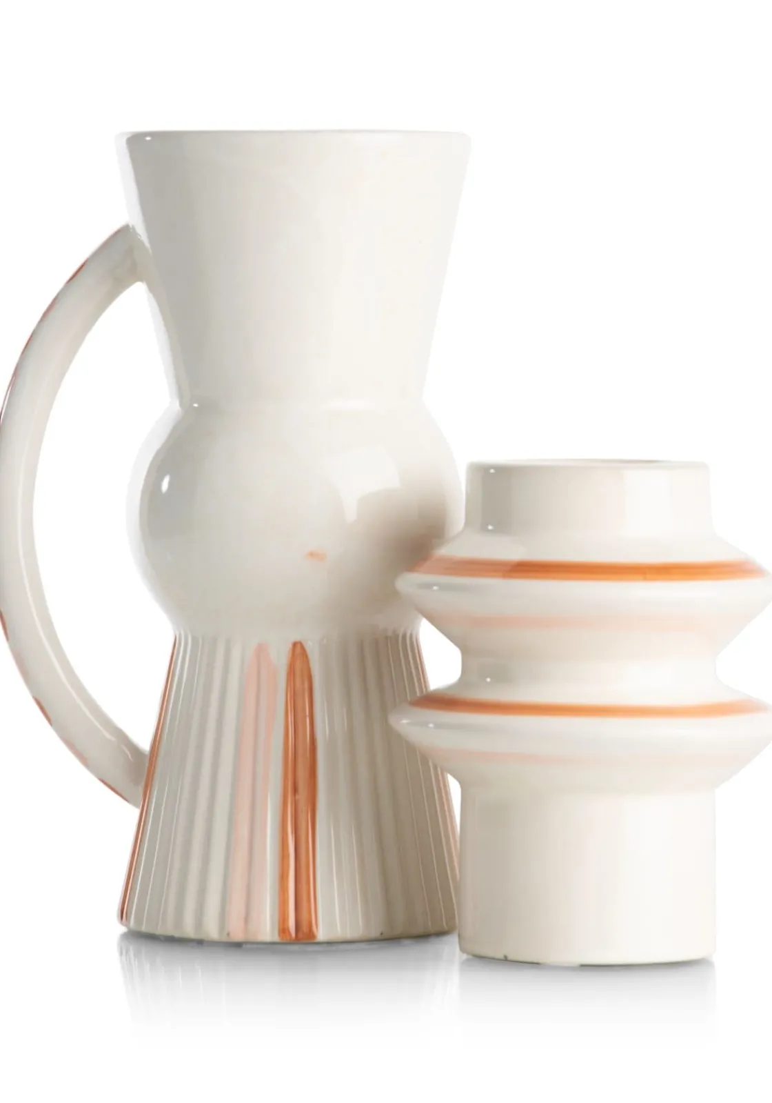 XOOON Nora vaas H25,5cm in de kleur Multi Color - COCOmaison^ Woonaccessoires