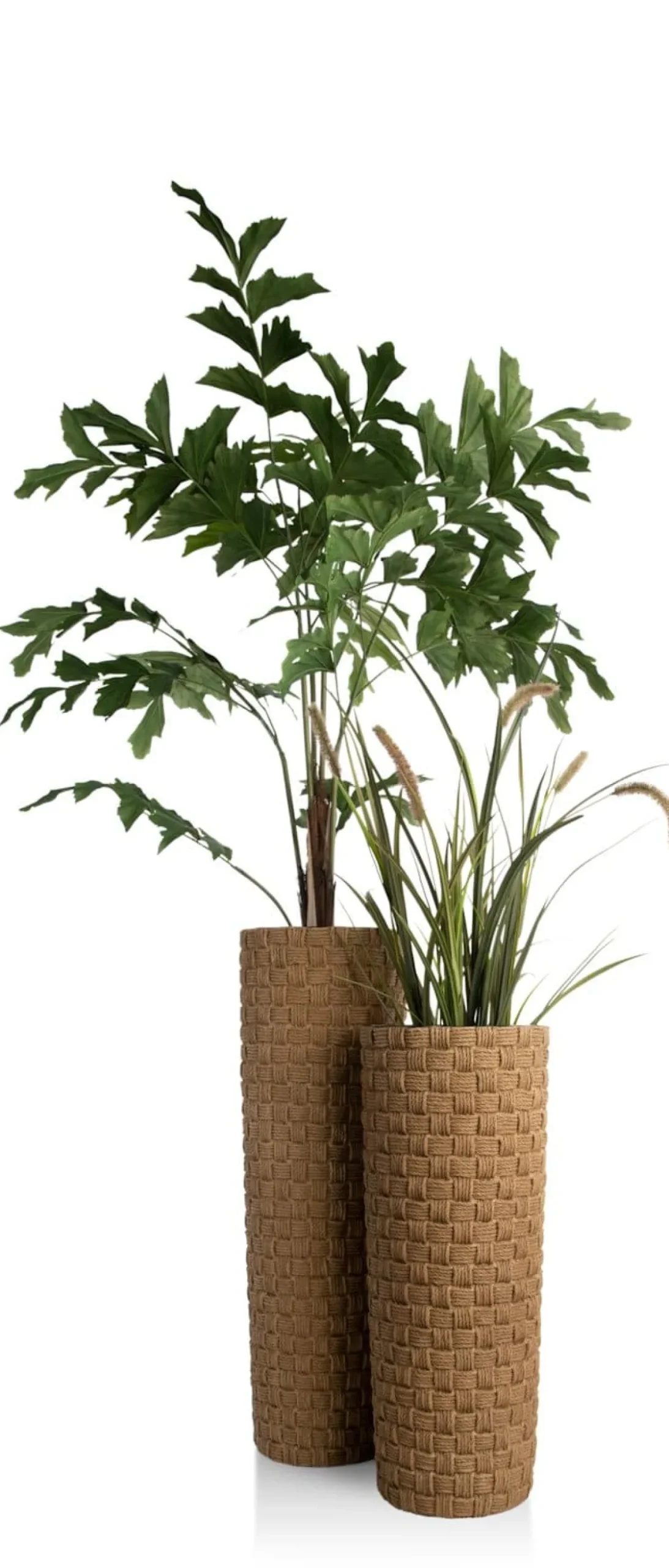 XOOON Noud pot H69cm in de kleur Bruin - COCOmaison^ Woonaccessoires