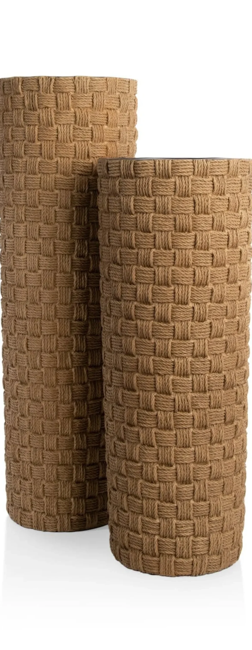 XOOON Noud pot H69cm in de kleur Bruin - COCOmaison^ Woonaccessoires