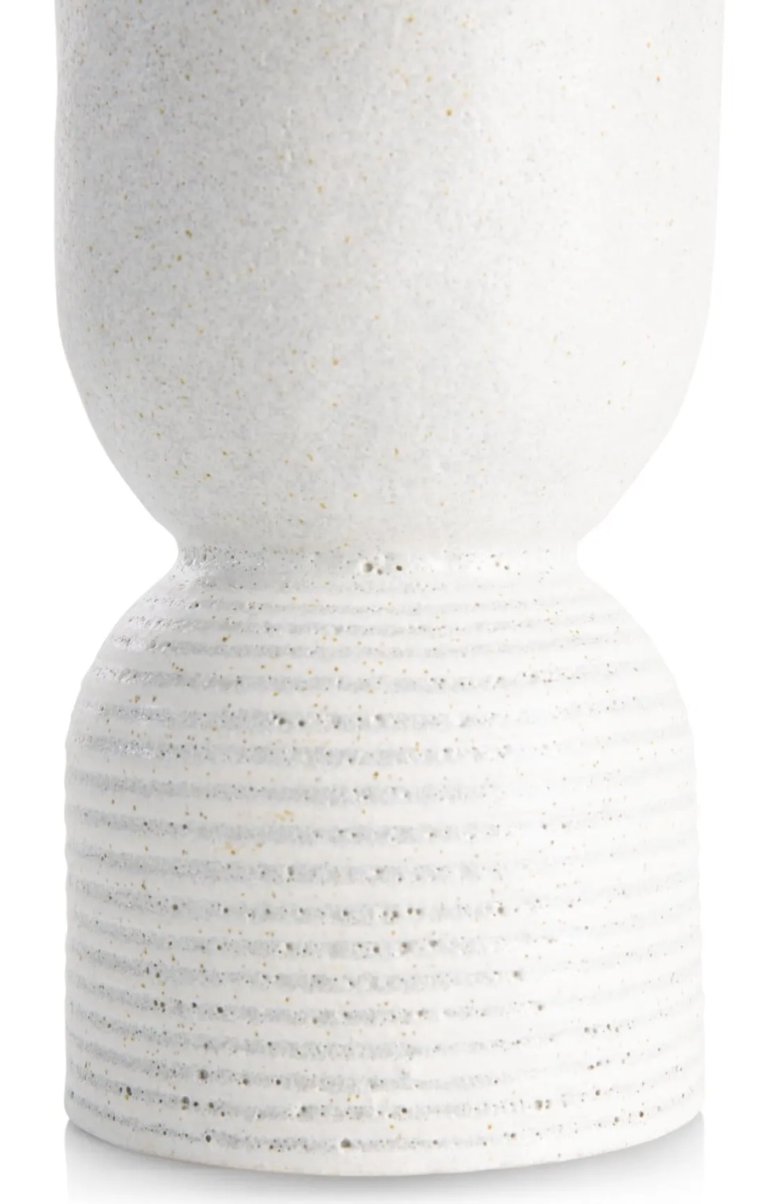XOOON Nova vaas H30,5cm in de kleur Wit - COCOmaison^ Woonaccessoires
