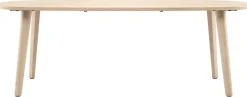 XOOON ODDA eetkamertafel 230 x 110 cm - Deens ovaal - naturel eiken^ Tafelconfigurator|Eettafels