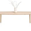 XOOON ODDA eetkamertafel 260 x 110 cm - Deens ovaal - naturel eiken^ Tafelconfigurator|Eettafels