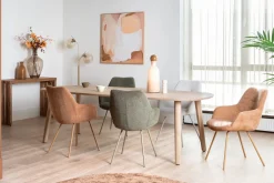XOOON Odin armleuningstoel in de kleur Koper -^ Armstoelen