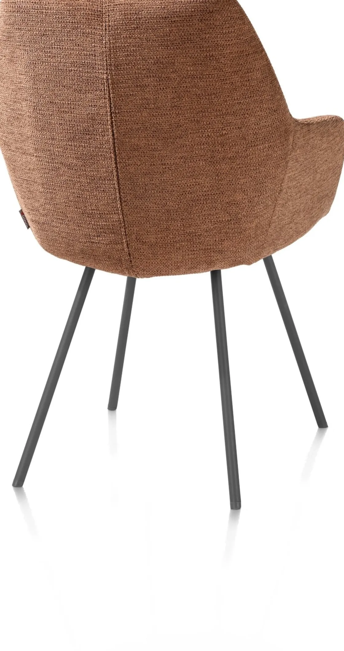 XOOON Odin armleuningstoel in de kleur Koper -^ Armstoelen