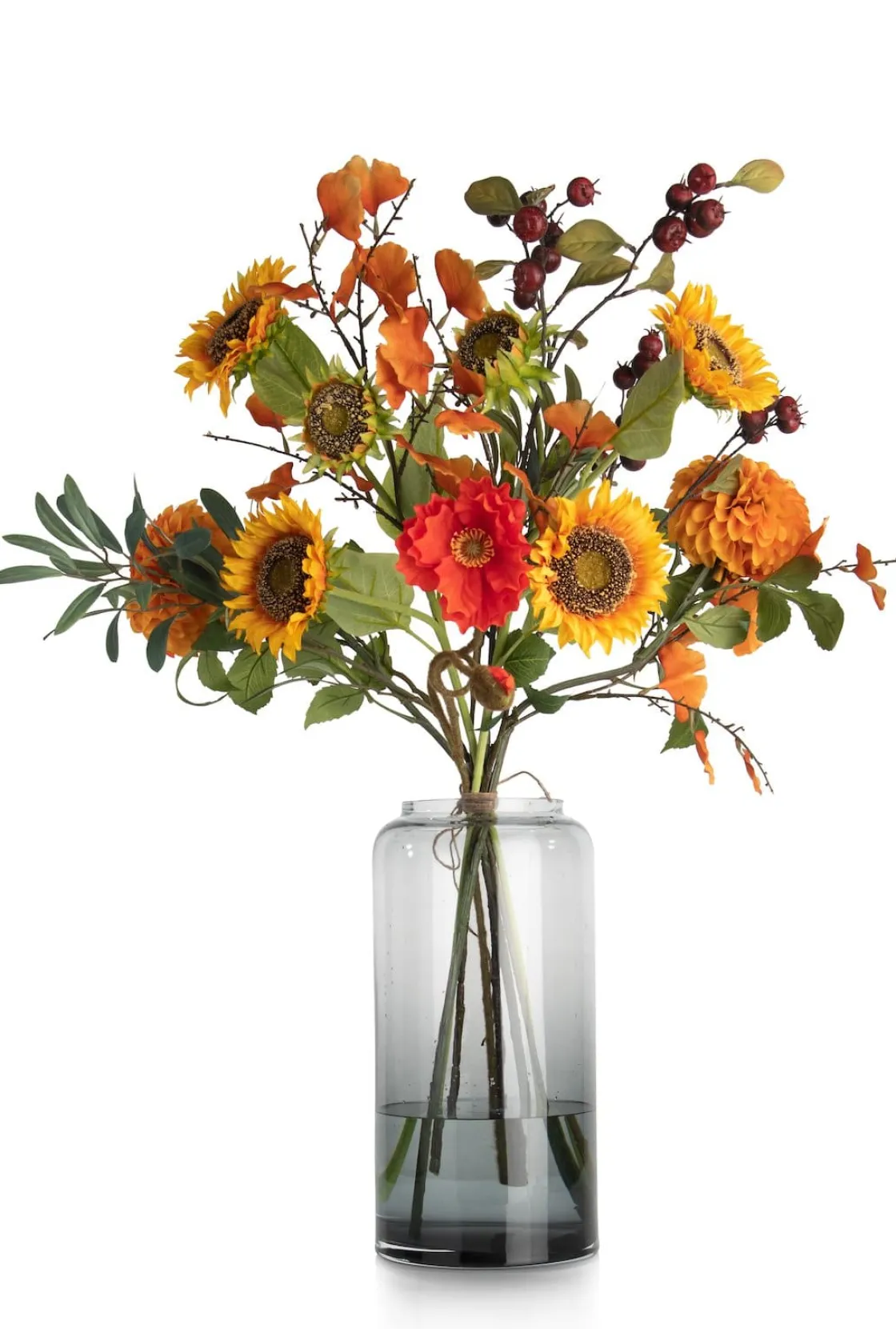 XOOON Olive Leaf Spray H82cm kunstbloem in de kleur Groen^ Woonaccessoires