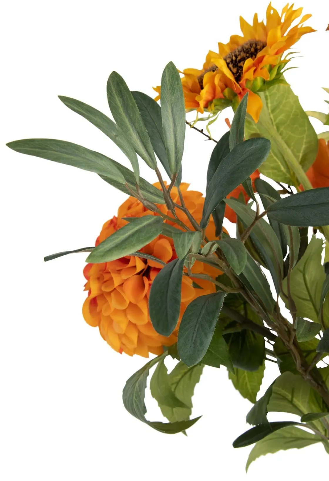 XOOON Olive Leaf Spray H82cm kunstbloem in de kleur Groen^ Woonaccessoires
