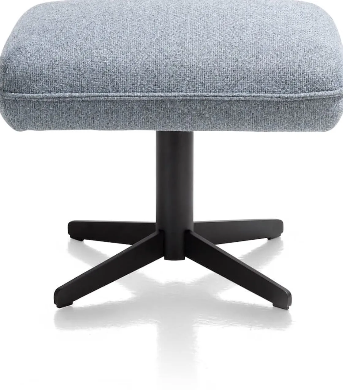 XOOON Oviedo poef / hocker met draaipoot of draadframe poot^ Leren Fauteuils|Stoffen Fauteuils