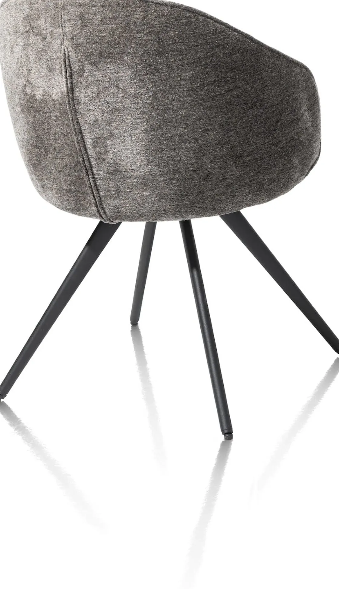 XOOON OWEN armstoel 4-poots zwart (ROB) - draaibaar -^ Armstoelen