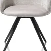 XOOON OWEN armstoel 4-poots zwart (ROB) - draaibaar -^ Armstoelen