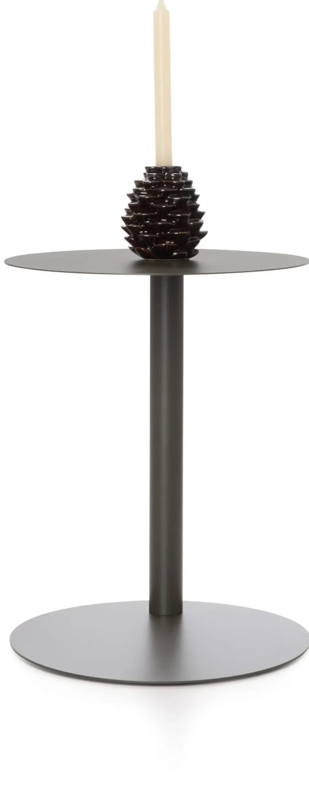 XOOON Owen bijzettafel H50cm in kleur Antraciet shop je bij COCOmaison^ Woonaccessoires|Bijzettafels