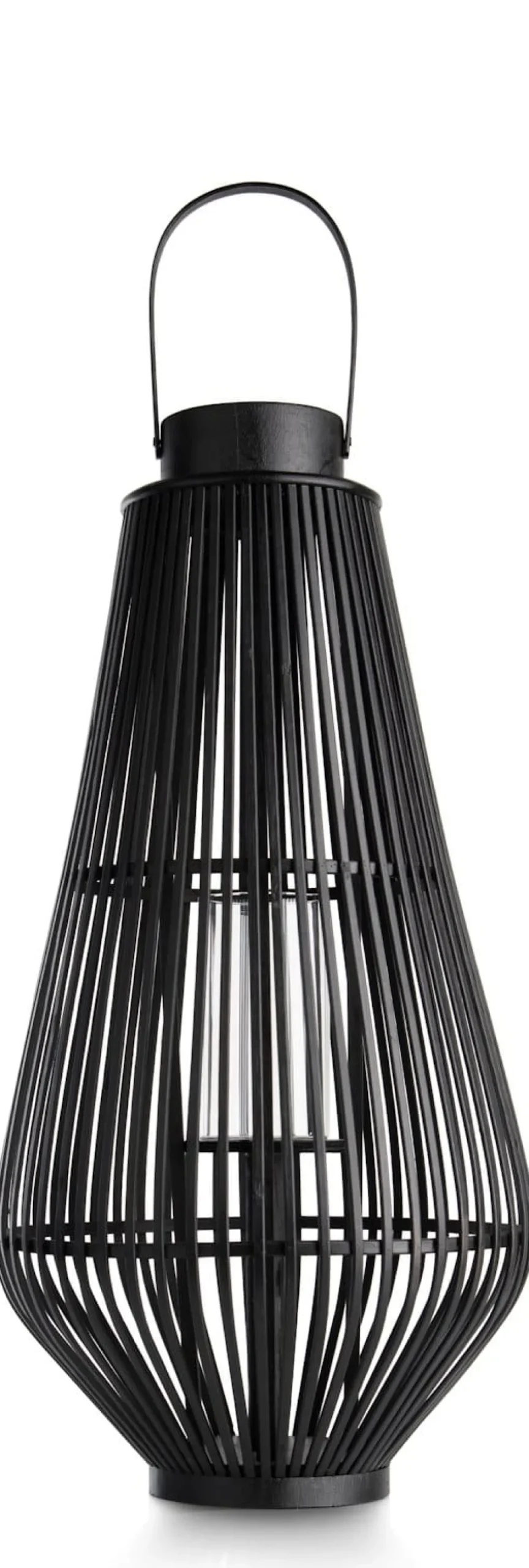 XOOON Philou windlicht H70,5cm in de kleur Zwart - COCOmaison^ Woonaccessoires