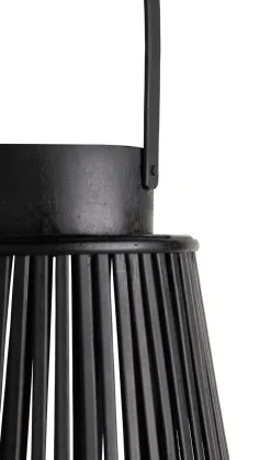 XOOON Philou windlicht H70,5cm in de kleur Zwart - COCOmaison^ Woonaccessoires