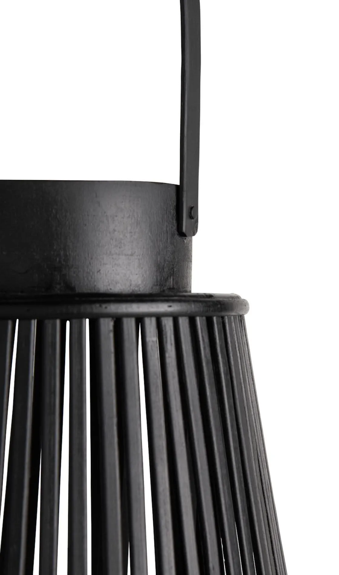 XOOON Philou windlicht H70,5cm in de kleur Zwart - COCOmaison^ Woonaccessoires