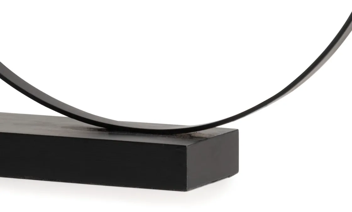 XOOON Pushing beeld (H33cm) in de kleur Goud - COCOmaison^ Woonaccessoires