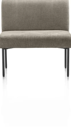 XOOON Reverso eetkamerbank 80 cm in de kleur Bruin -^ Eetkamerbanken|Eetkamerstoelen