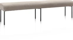 XOOON Reverso, eetkamerbank 200 cm zonder rug + pocket - selected choices^ Eetkamerbanken|Eetkamerstoelen