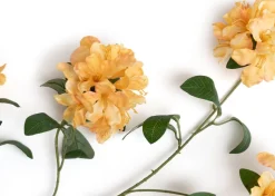 XOOON Rhododendron Spray kunstbloem (H118cm) in de kleur Oranje^ Woonaccessoires