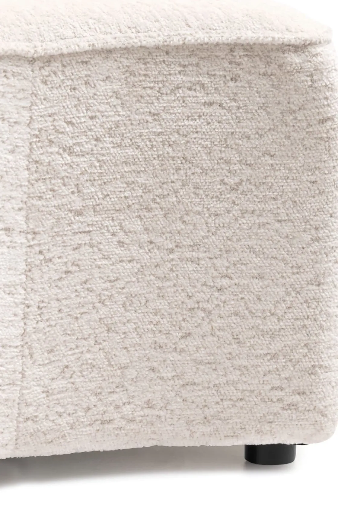 XOOON Roan poef maan (H44cm) in de kleur Creme - COCOmaison^ Woonaccessoires|Poef/Hockers