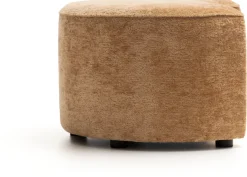 XOOON Roan poef maan (H44cm) in de kleur Oker - COCOmaison^ Poef/Hockers|Woonaccessoires