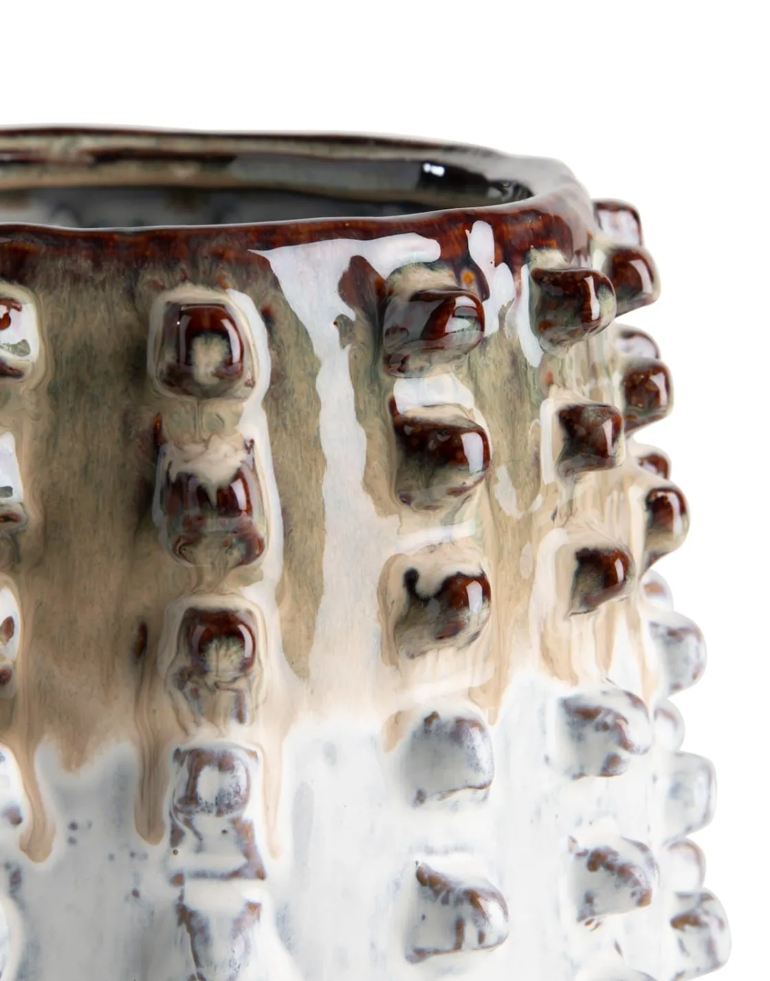 XOOON Saar pot H21,5cm in de kleur Multi Color - COCOmaison^ Woonaccessoires