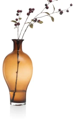 XOOON Sable vaas (H44cm) in de kleur Bruin - COCOmaison^ Woonaccessoires