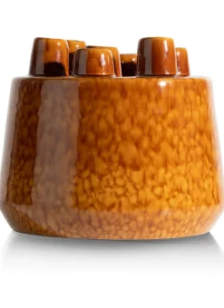 XOOON Safia vaas H21cm in de kleur Bruin - COCOmaison^ Woonaccessoires