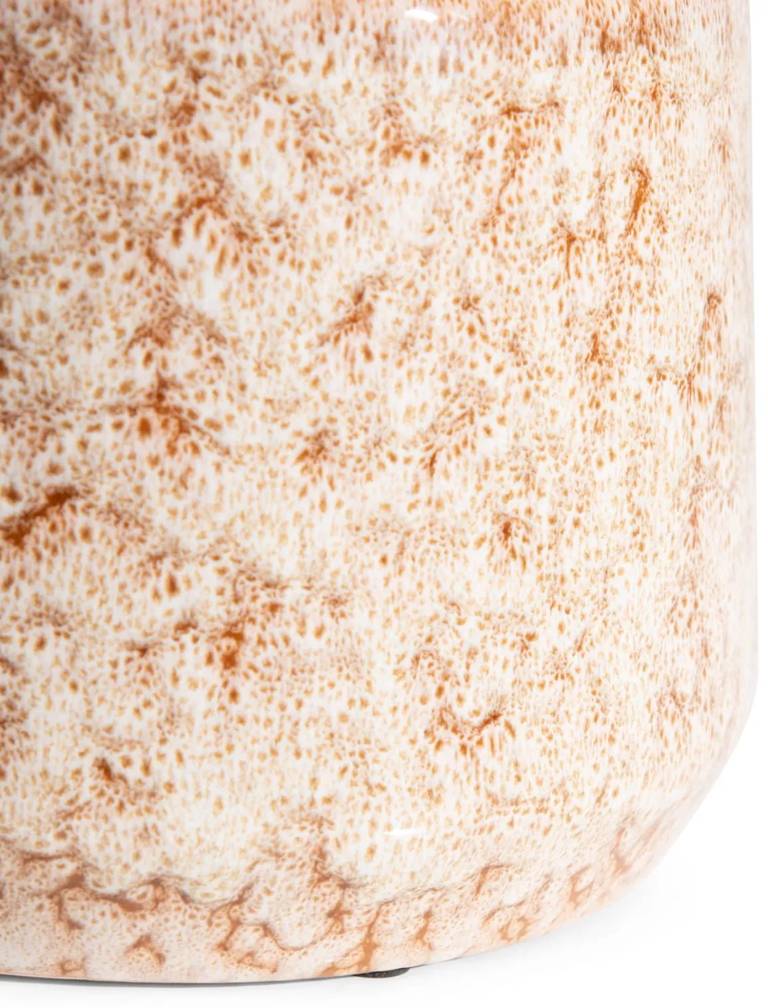 XOOON Safia vaas H21cm in de kleur Beige - COCOmaison^ Woonaccessoires