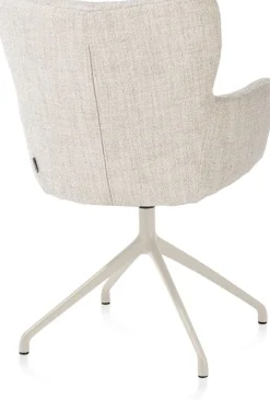 XOOON Sage, armstoel draaibaar - creme - stof Luton - Creme^ Armstoelen