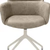 XOOON Sage, armstoel draaibaar - creme - stof Oregon - beige^ Armstoelen