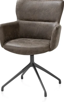 XOOON Sage, armstoel draaibaar - alu frame - selected choices^ Armstoelen