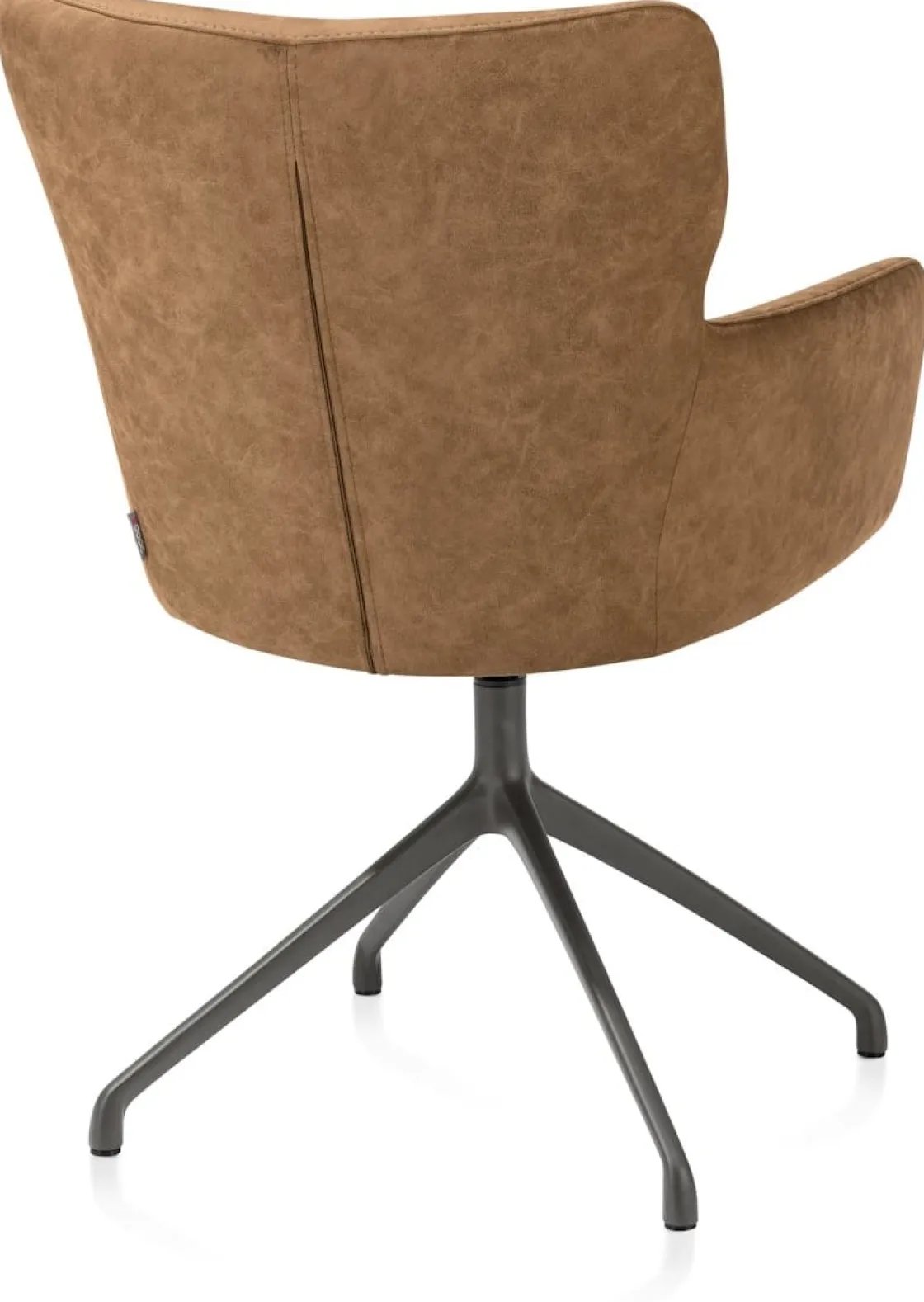 XOOON Sage, armstoel draaibaar - graphiet - stof Oregon - Desert^ Armstoelen