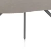 XOOON Saluti, EETKAMERTAFEL ORGANISCH 240 X 120 CM. - 4-POOTJES - GRAPHIET - Lava^ Eettafels