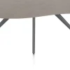 XOOON Saluti, EETKAMERTAFEL ORGANISCH 210 X 120 CM. - 4-POOTJES - GRAPHIET - Lava^ Eettafels