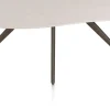 XOOON Saluti, EETKAMERTAFEL ORGANISCH 180 X 120 CM. - 4-POOTJES - STEELBROWN - Light sand^ Eettafels