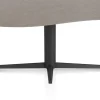 XOOON Saluti, EETKAMERTAFEL ORGANISCH 210 X 120 CM. - CENTRALE POOT - ROUGH OFF BL - Lava^ Eettafels