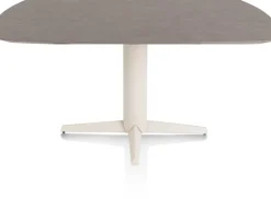 XOOON Saluti, EETKAMERTAFEL OVAAL 150 X 105 CM. - CENTRALE POOT - CRÈME - Lava^ Eettafels