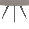 XOOON Saluti, EETKAMERTAFEL OVAAL 150 X 105 CM. - 4-POOTJES - GRAPHIET - Lava^ Eettafels