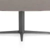 XOOON Saluti, EETKAMERTAFEL OVAAL 180 X 105 CM. - CENTRALE POOT - GRAPHIET - Lava^ Eettafels