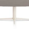 XOOON Saluti, EETKAMERTAFEL OVAAL 240 X 110 CM. - CENTRALE POOT - CRÈME - Lava^ Eettafels