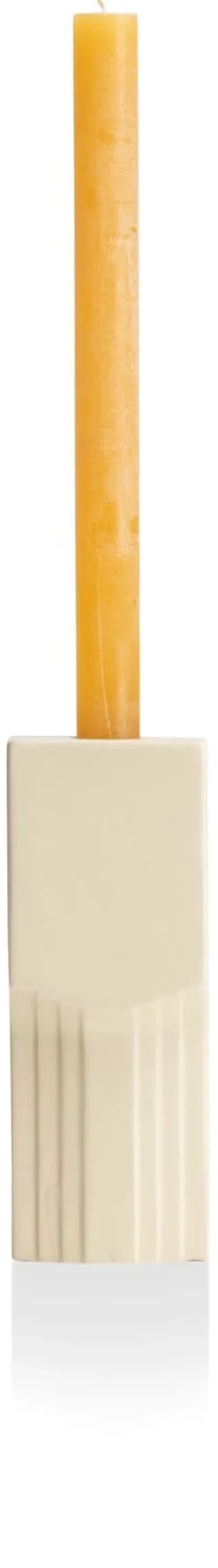 XOOON Skala kandelaar (H17.6cm) in de kleur Creme - COCOmaison^ Woonaccessoires