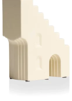 XOOON Skala kandelaar (H17.6cm) in de kleur Creme - COCOmaison^ Woonaccessoires