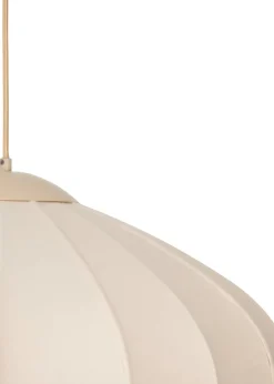 XOOON Skip low (Hanglamp 1*E27) in de kleur Beige - COCOmaison^ Hanglampen